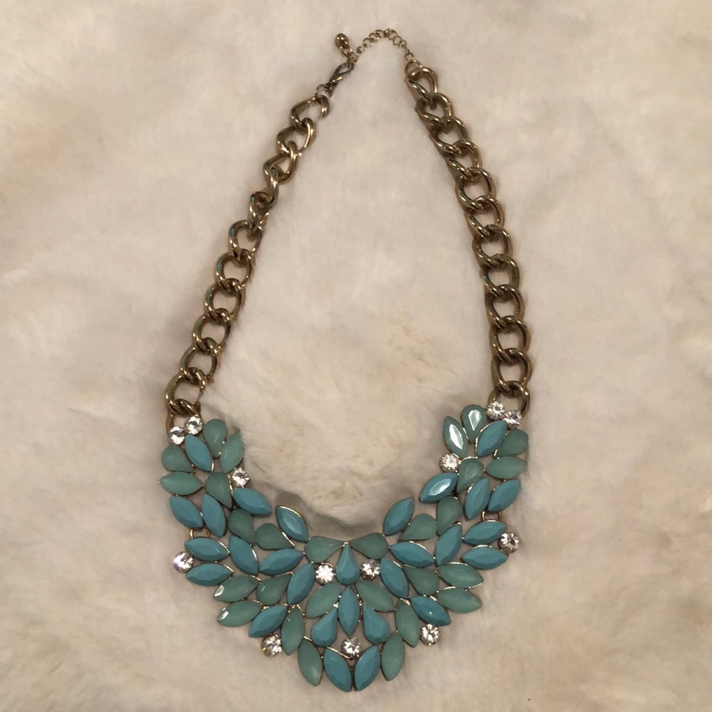 Beautiful Turquoise Statement Necklace